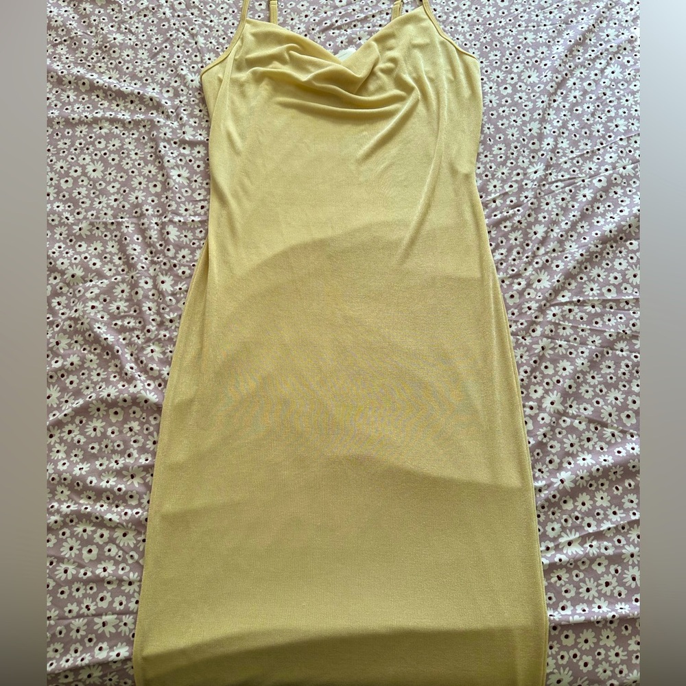 Pale Yellow Dress